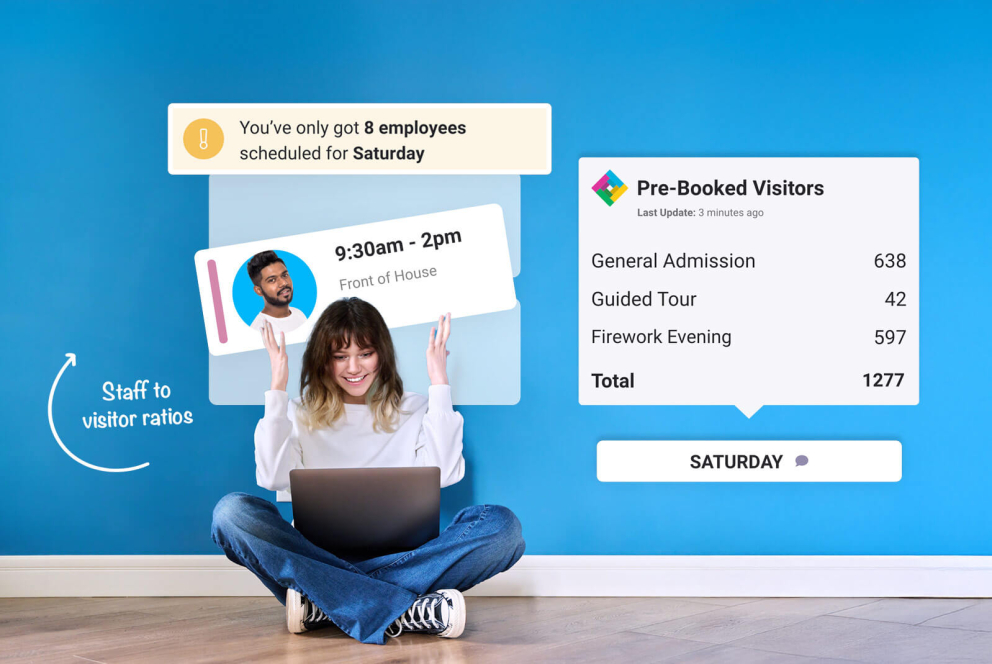 How well do your booking and staff scheduling systems work together?